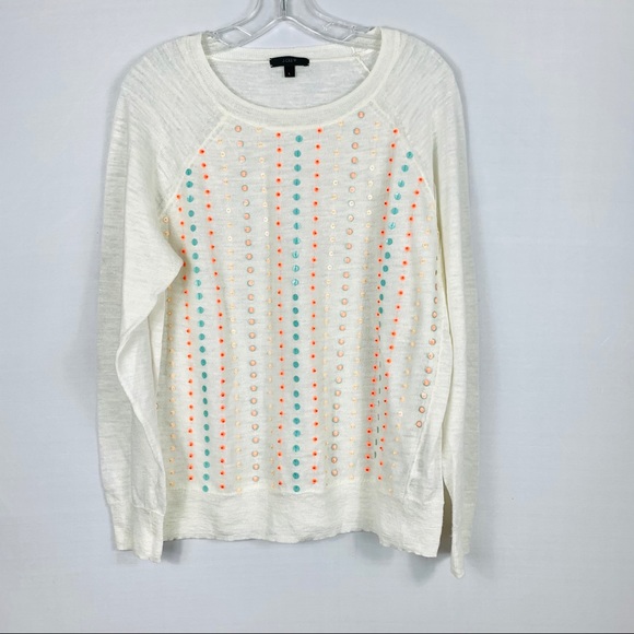 J. Crew Stacked sequin sweater - Picture 2 of 7